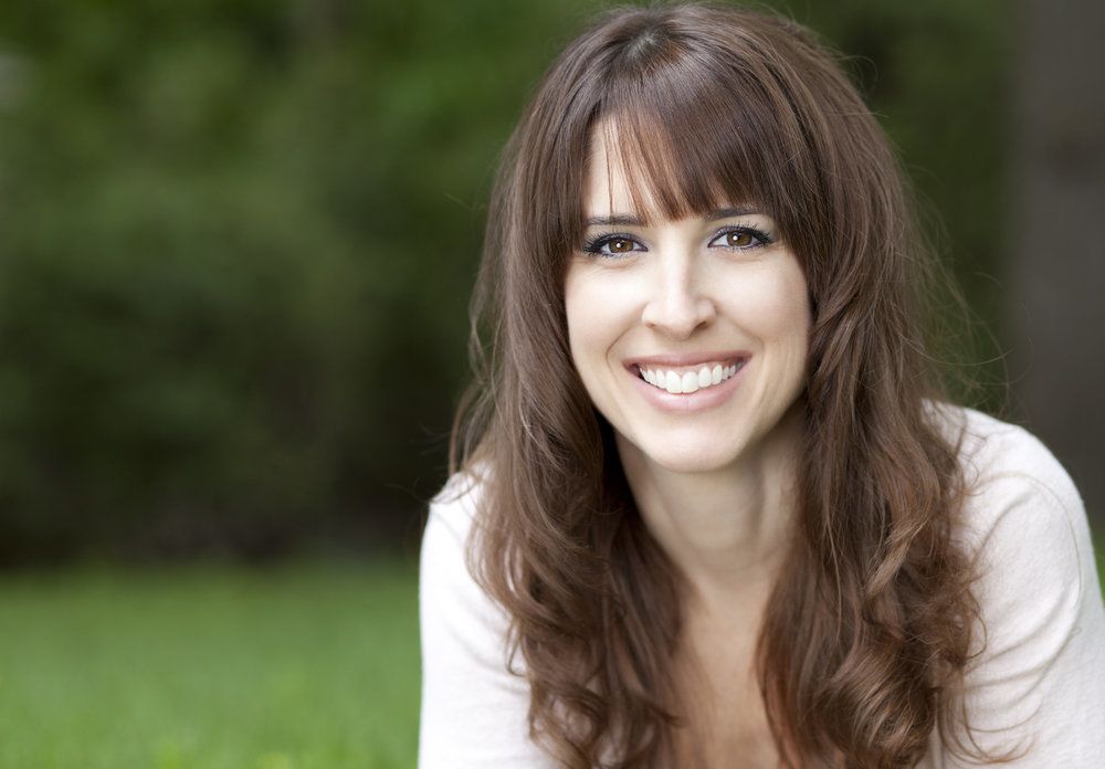 image of woman with periodontal treatment