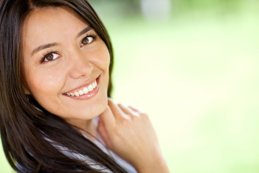image of woman smiling